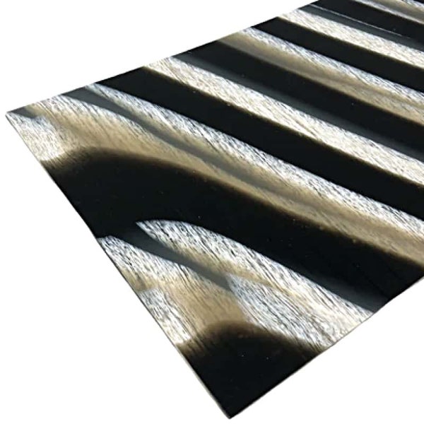 Cellulose Acetate Sheets- ZEBRA- 1/8"