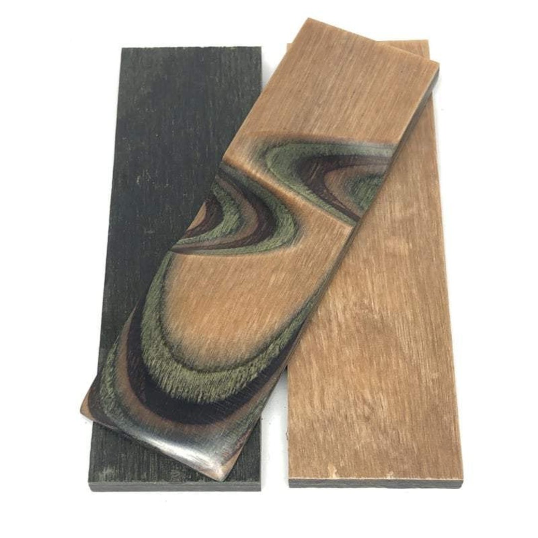 Dymalux camo Supreme Laminated Wood Knife Handle Etsy