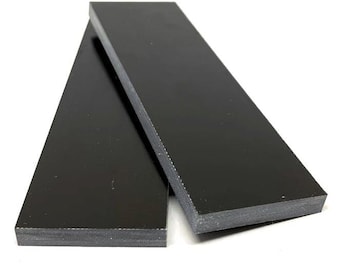 G10 Knife Handle Scales & Block- BLACK