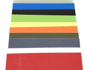 G10 Knife Handle Liner- 23 Vibrant Colors- .06"x1.5"x5.5"