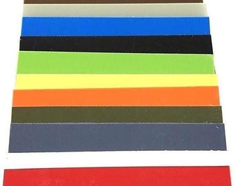 G10 Knife Handle Liner- 20 Vibrant Colors- .02"x1.5"x5.5"
