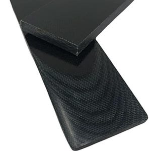 Canvas Micarta Knife Handle Scales & Blocks- BLACK