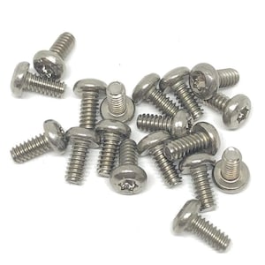 Torx / Star Pan Head Screw 18-8 Stainless Steel- Various Sizes - Qty 20