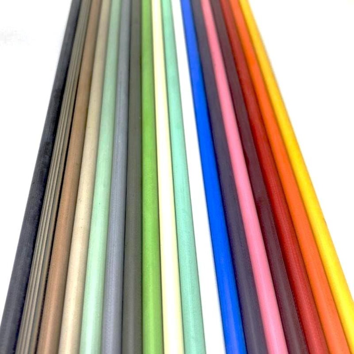 Colored G10 Solid Round Rod 3/16 Diameter image 1