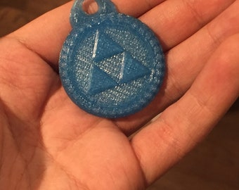 3D Printed Triforce Keychain