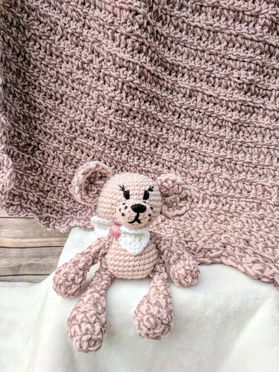 Velour baby online blanket