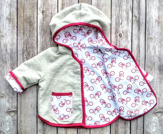 Baby girl cotton jacket best sale