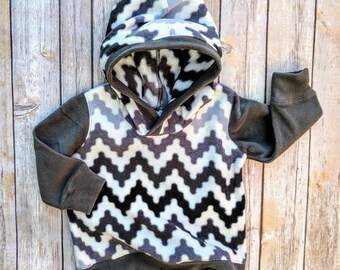 Baby Boy Fleece Hoodie, Infant Fleece Hoodie, Infant Boy Winter Clothes, Baby Boy Sweat Shirt, Infant Boy Gift