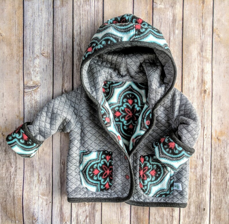 Baby Girl Spring/fall Jacketinfant Girl Quilted Coat Baby Etsy