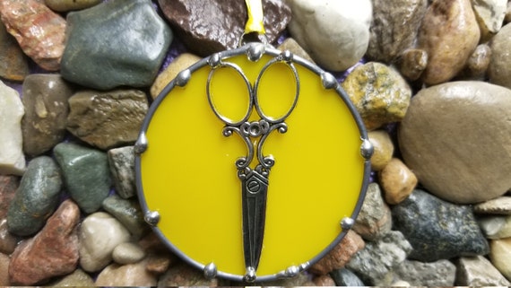Hair Stylist Ornament Barber Stained Glass Stylist Dog Etsy