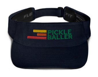 Retro Pickleball-vizier – in maat verstelbaar, sportcadeau