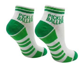 Pickleball Performance-sokken: Super Fly Goods, unisex Ankle Sports Crew Socks Pickle Ball-cadeaus