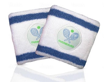 Retro tenniszweetbanden | Sportpolsbandjes voor heren en dames | Accessoires voor tennisbanen | Cadeau tennisspeler | Super Fly-artikelen