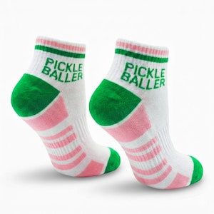 Pickleball Performance Socks: Super Fly Goods, Unisex Ankle Sports Crew Socks pickle ball gifts