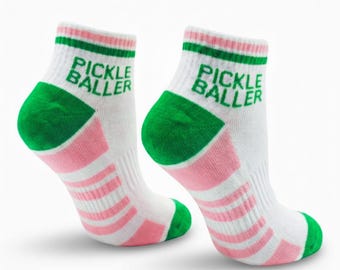 Pickleball Performance-sokken: Super Fly Goods, unisex Ankle Sports Crew Socks Pickle Ball-cadeaus