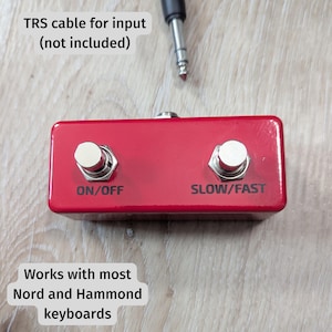 Leslie Foot Switch (Compatible w/ select Nord and Hammond Keyboards and Ferrofish B4000+)