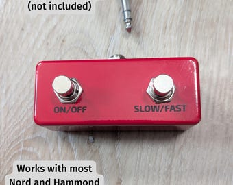 レスリーフットスイッチ（一部のNordおよびHammondキーボード、Ferrofish B4000+と互換性あり）