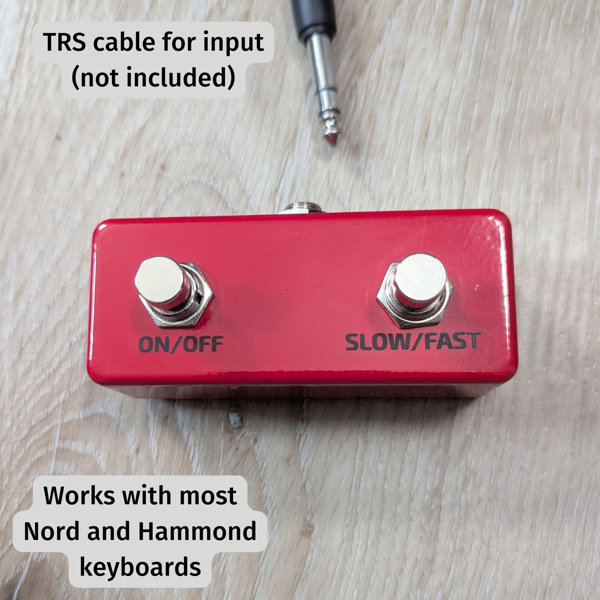 Leslie Foot Switch (Compatible w/ select Nord and Hammond Keyboards and Ferrofish B4000+)
