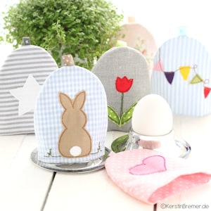 ITH embroidery file egg cosies doodle style 10x10 (4x4) set