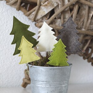 Tannenbaum ITH Stickdatei Set für 10x10 cm Stickrahmen, Baum Stickmuster perfekt für die Winter, Advent und Weihnachtsdeko und ein absoluter Hingucker.