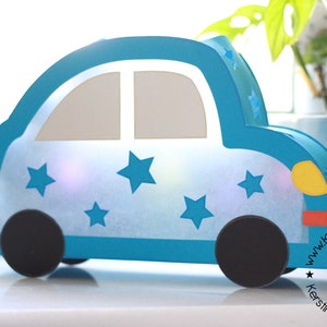 Car lantern craft template including craft instructions for download St. Martin's lantern template, craft St. Martin, lantern festival, DIY image 7