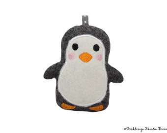 ITH embroidery file penguin 10x10 (4x4)