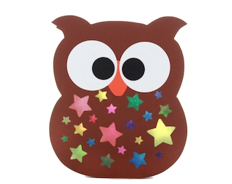 Owl lantern craft template PDF craft instructions for download • St. Martin's lantern template, St. Martin's crafts, lantern festival, DIY