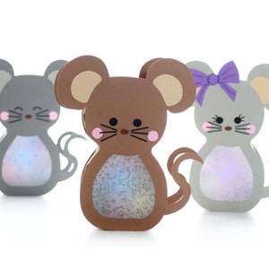 Mouse Lantern Craft Template PDF Craft Instructions for Download • St. Martin's Lantern Template, St. Martin's Crafts, Lantern Festival, DIY Mice