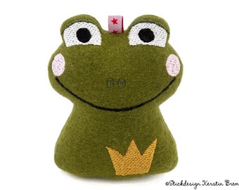 ITH Embroidery File Frog 10x10 (4x4)