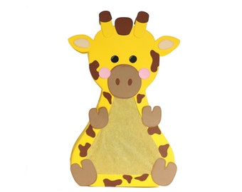 Giraffe lantern craft template including instructions for download • St. Martin's lantern template, St. Martin's Day craft, lantern festival, DIY