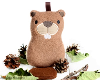 ITH embroidery file beaver 16x26 (6x10)