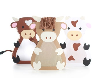 Cow lantern craft template including craft instructions for download • St. Martin's lantern template, craft St. Martin, lantern festival, DIY