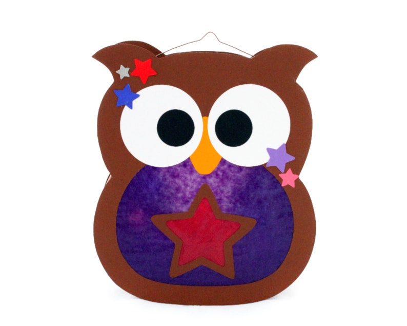 Eule Laterne Bastelvorlage Kinderlaterne PDF Datei zum Ausdrucken und selber basteln. DIY für St. Martin Laternenumzug, Kinderzimmer Dekoration oder Mottoparty Kindergeburtstag.