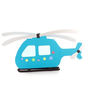 Hubschrauber Helikopter Laterne Bastelvorlage Kinderlaterne PDF Datei zum Ausdrucken und selber basteln. DIY für St. Martin Laternenumzug, Kinderzimmer Dekoration oder Mottoparty Kindergeburtstag.