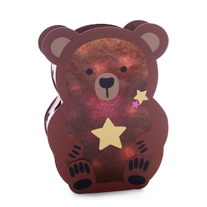 Bear Lantern Craft Template with Instructions PDF