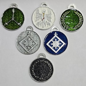 SCA Peerage Medallion - Just Added! Order of the Mark, Chivalry, Laurel, Pelican, or Master of Defense (MOD)