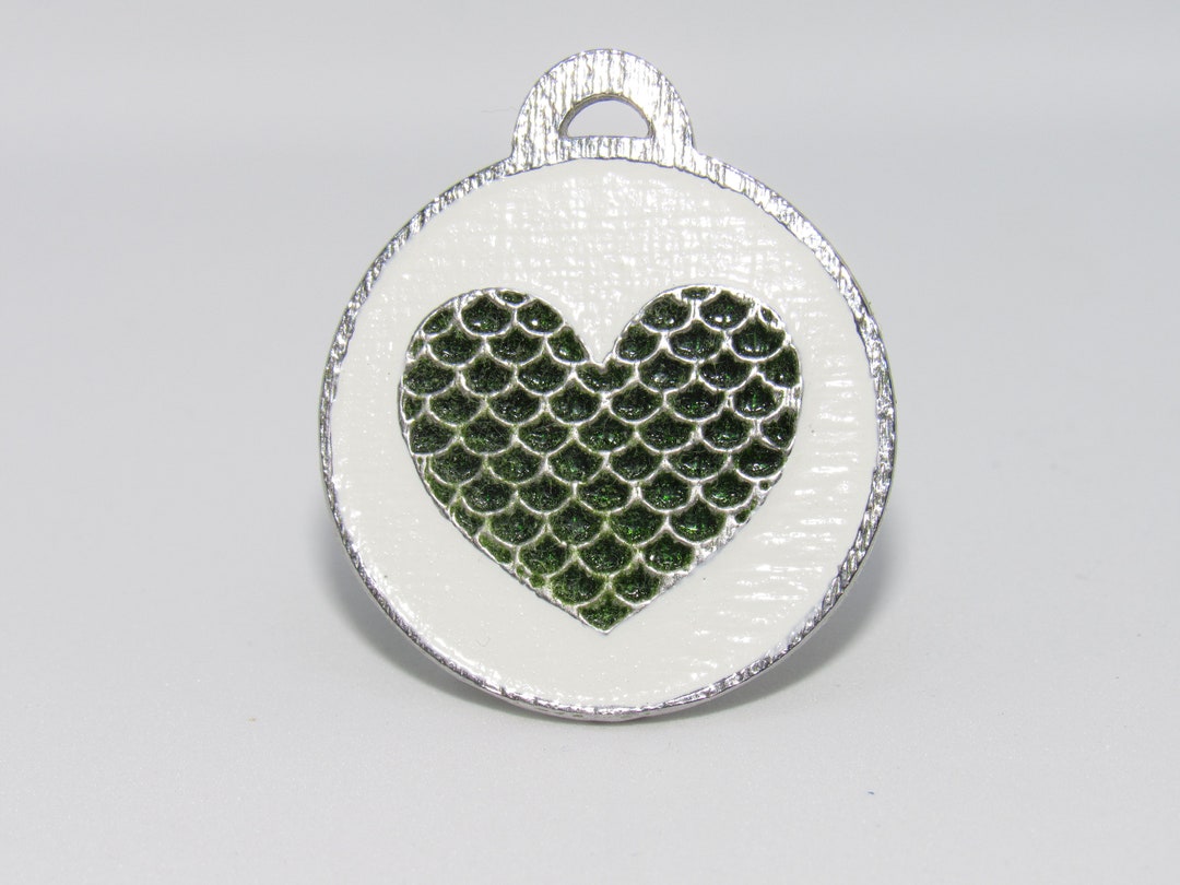 SCA Middle Kingdom Order of the Dragon's Heart Badge Token Etsy