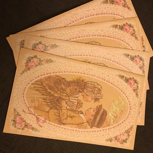 9 Vintage Sarah Kay greeting cards From a Birthday set of 12