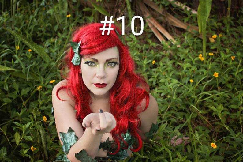 Poison Ivy Cosplay Prints 4x6 image 10