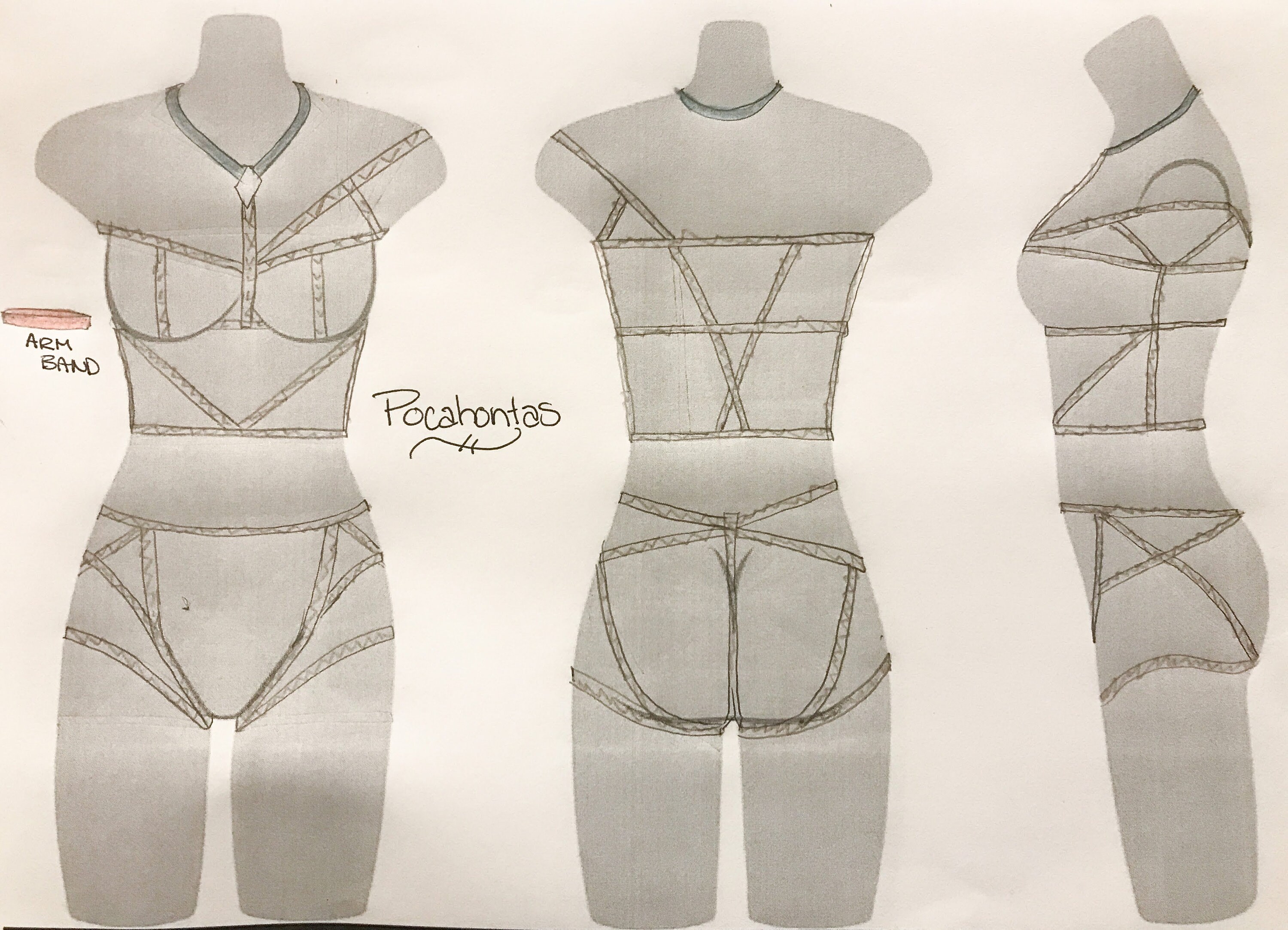 Pocahontas Lingerie - Etsy
