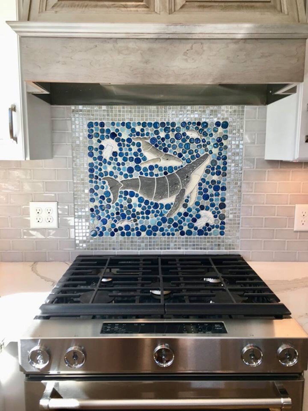 mosaic tile backsplash diy