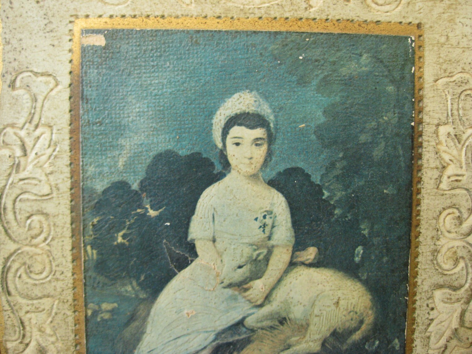 Vintage Mele Jewelry Box / Gainsborough Miss Franks
