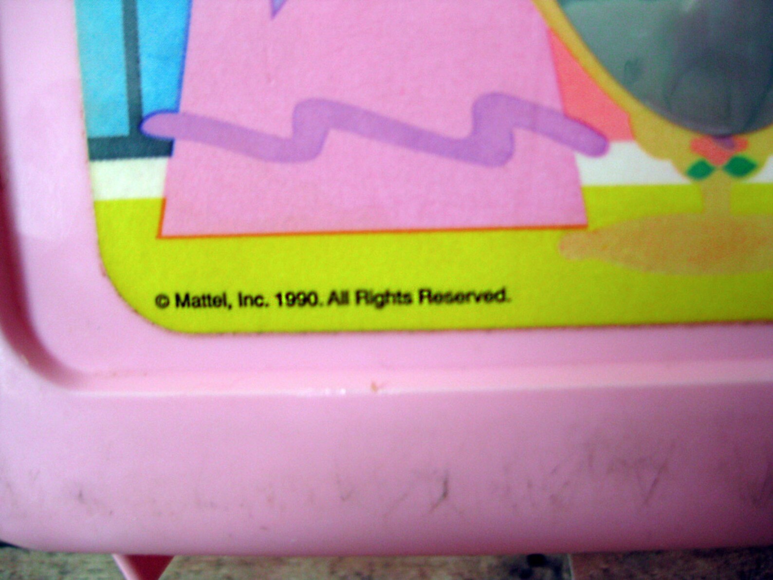 Vintage Barbie Lunch Box / Barbie Mirror Collectible / 1990 Thermos Light Pink Lunchbox - Etsy