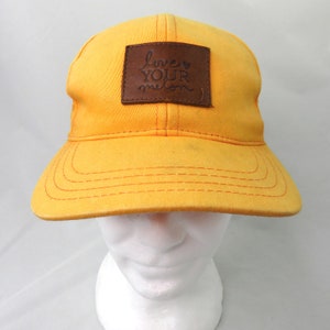 Love Your Melon Hat Cap Light Orange Adjustable Strap Vintage