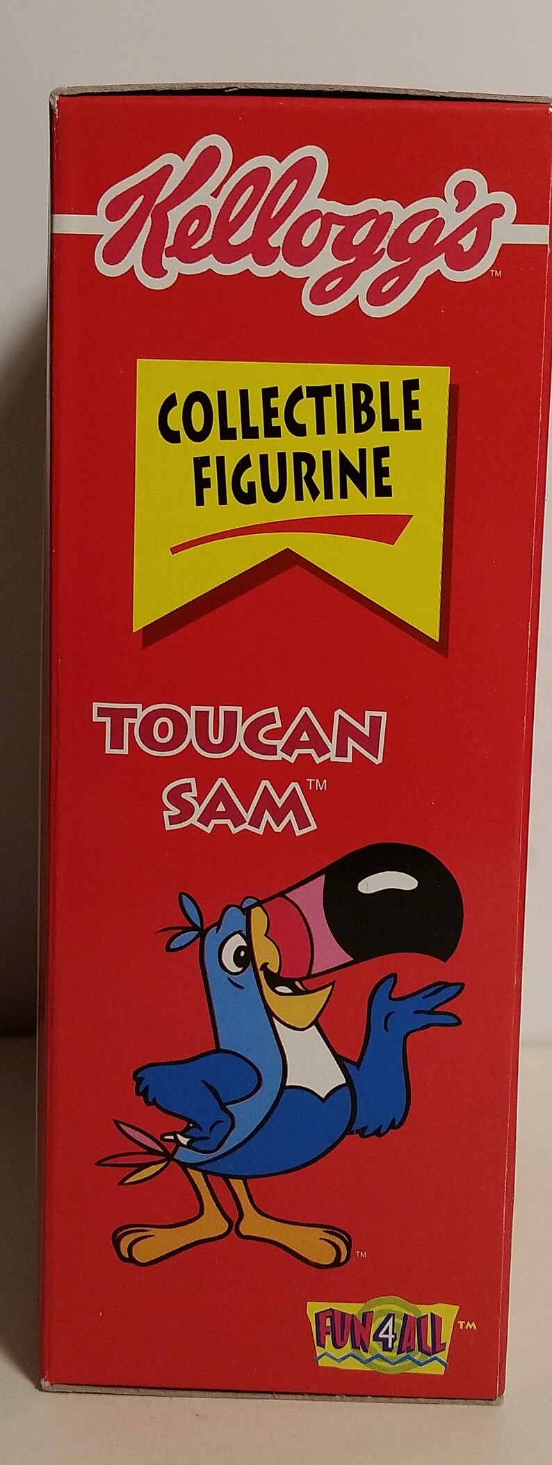 Toucan Sam Kellogg's cereal celebrities as a toy figure Etsy