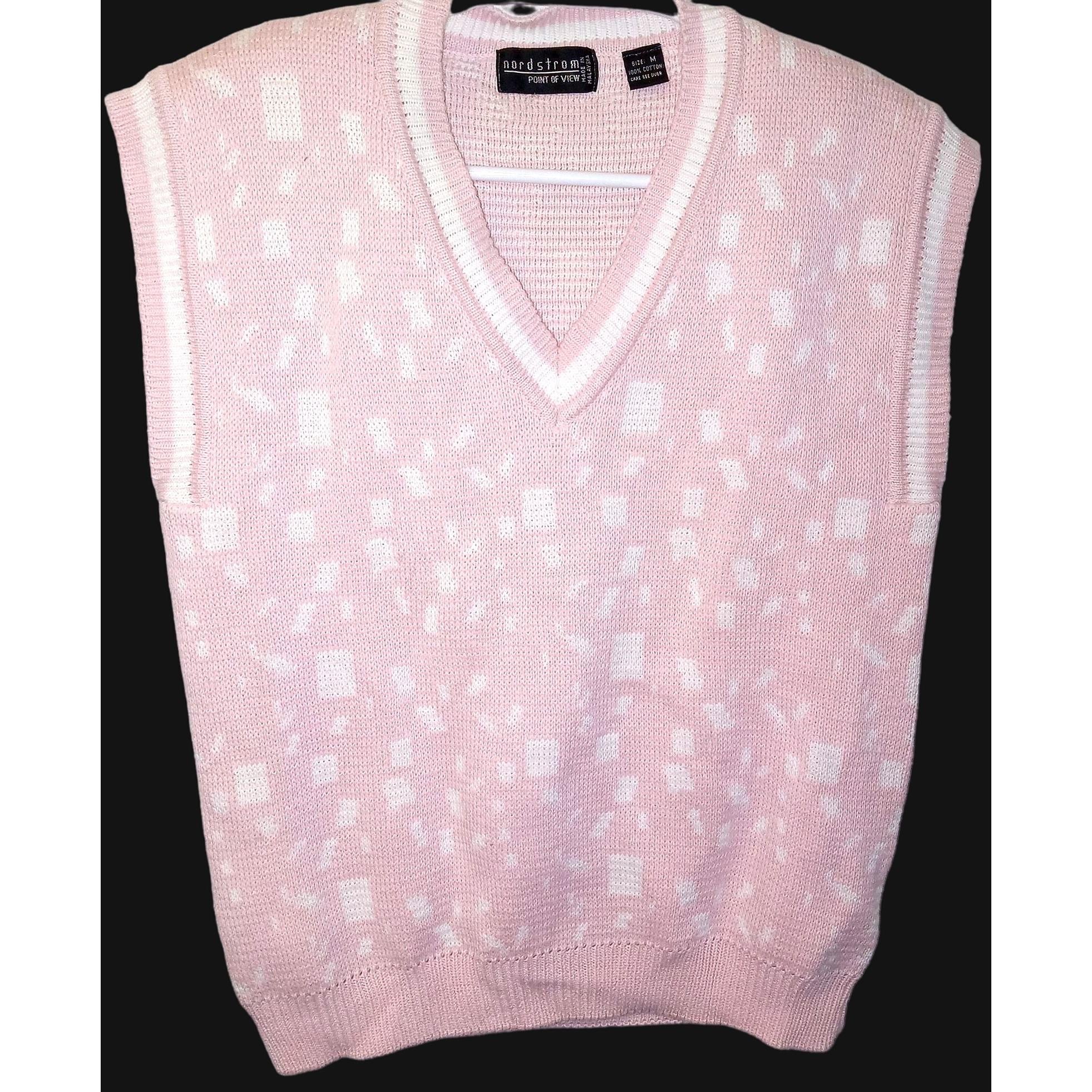 Pink Sweater Vest Mens Canada