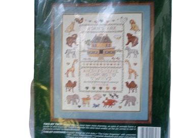 Elsa Williams Noah's Ark Counted Cross Stitch Kit (20x24)