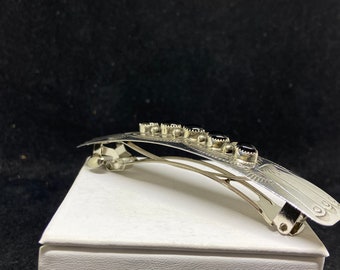 Handmade Native American Navajo Black Onyx Sterling Silver  display picture 3