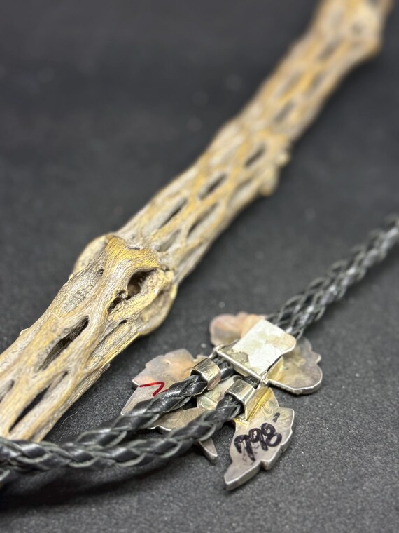 handmade Native American Zuni inlay multicolor / … - image 4