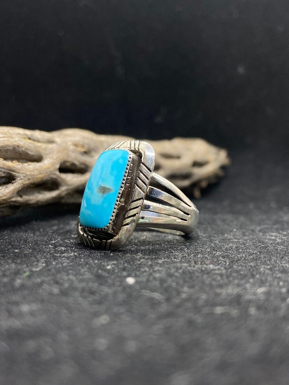 Bague homme turquoise navajo sale